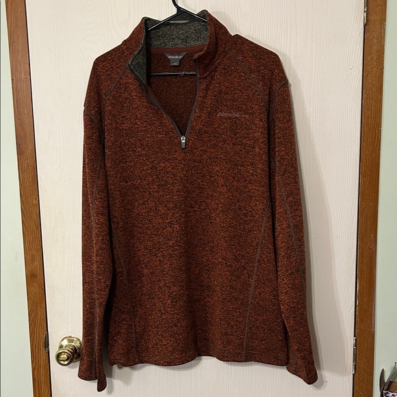 Eddie Bauer Men's Quartet Zip Sweater Size L - Picture 1 of 7